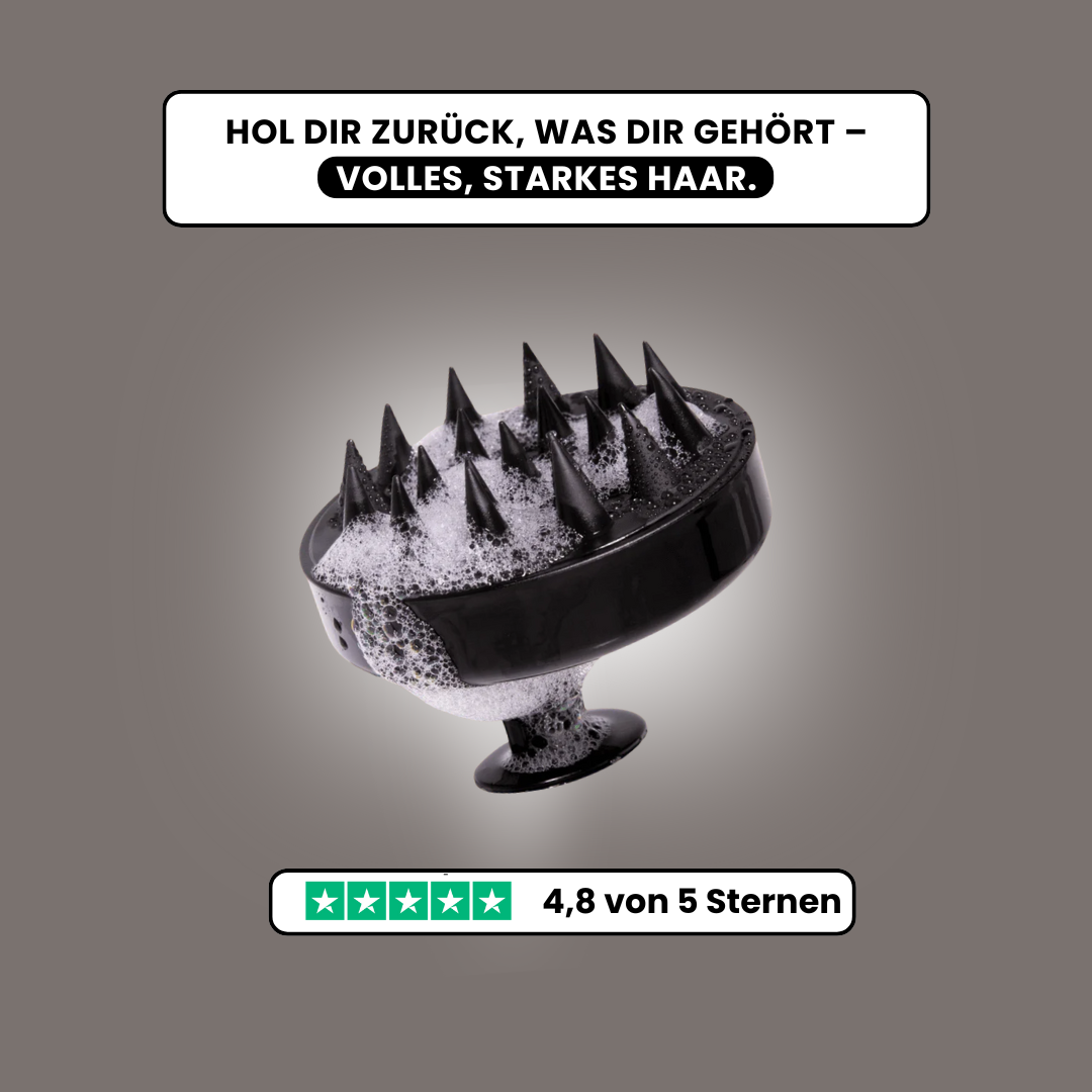 Baldur - Premium Waschbürste für kräftiges Haar & gesunde Kopfhaut ... Baldur - Premium Waschbürste für kräftiges Haar & gesunde Kopfhaut ...
