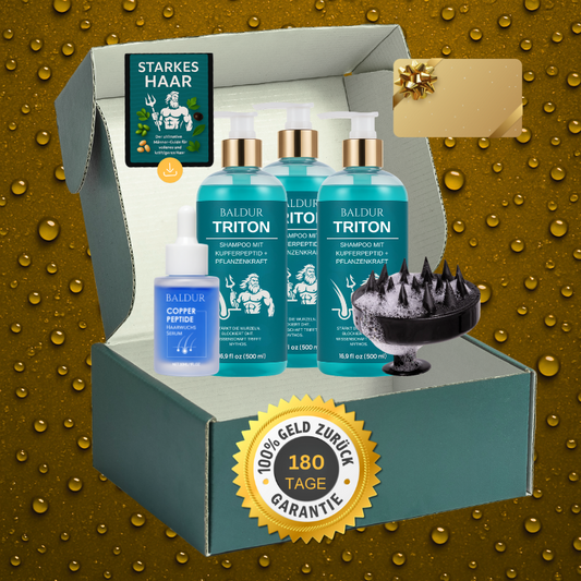 Baldur - TRITON Paket: 3x Triton + GRATIS Pflegeplan, Serum, Bürste & GUTSCHEIN!