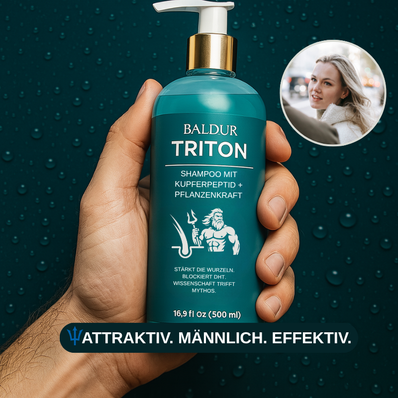 Baldur - TRITON: KUPFERTRIPEPTID SHAMPOO MIT PFLANZENKRAFT!