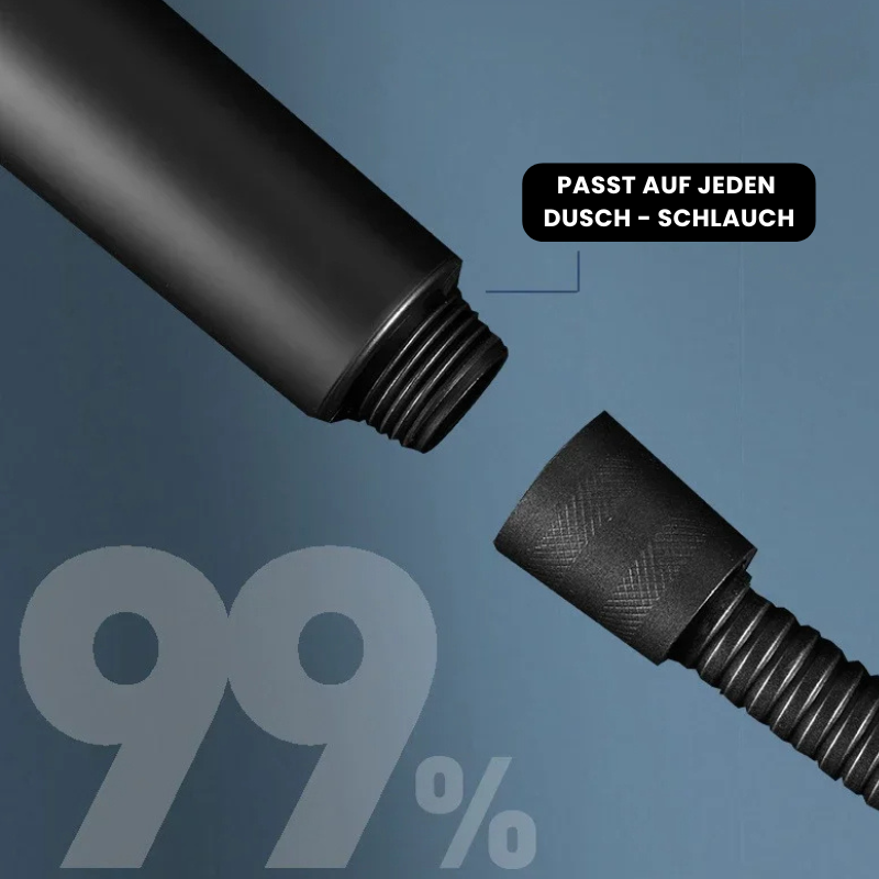 Neptun - Kopfhaut Massage Duschfilterkopf für Gesunde Haut & Haare