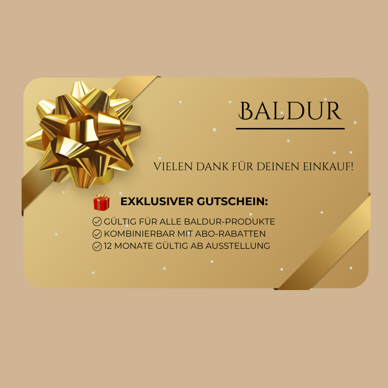 Baldur 5€ Gutschein Karte